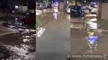 Trullo senz'acqua: si rompe un tubo, strade allagate e residenti a secco