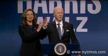 ‘S.N.L.’ Recap: Maya Rudolph Returns to Play Kamala Harris