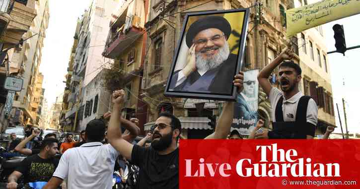 Israel’s PM Benjamin Netanyahu says killing of Hezbollah leader Nasrallah will change balance of power in the region – as it happened