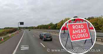 Three closures for north London motorists to avoid over the next fortnight