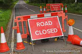 All the roadworks in Hull with road closures and temporary traffic lights
