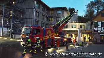 Feuerwehren Höfen und Bad Wildbad im Einsatz: „Bewohner des Pflegeheims“ werden evakuiert