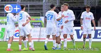 Phil Harres trifft für Holstein Kiel II beim 3:0-Sieg gegen den VfB Oldenburg