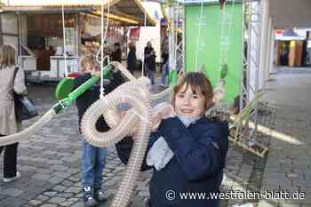 Spaß, Sport, Spiel: buntes Treiben zum Oktobermarkt in Büren