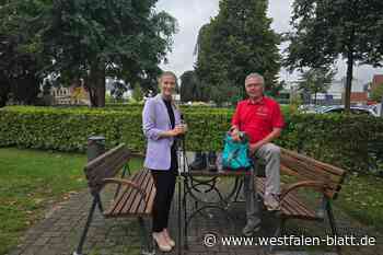 Volkswandern in Halle am Feiertag