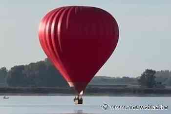 Ballon scheert rakelings over Schulensmeer: “Maar er was geen enkel gevaar”