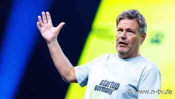 "Umfragen gehen wieder hoch": Habeck lobt schnelle Neuaufstellung der Grünen