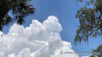 Expect scattered showers and storms Monday