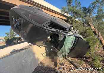 Rollover sends 1 to the hospital, AFR says