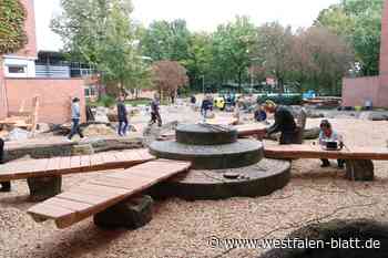 Halle: Beim Schulhof-Umbau packen alle mit an