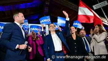 Österreich-Wahl: FPÖ triumphiert mit 29,2 Prozent – Rechtspopulisten feiern historischen Erfolg