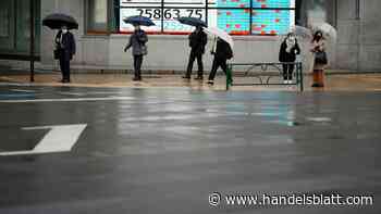 Japan: Börsen verlieren zum Start in die neue Handelswoche fünf Prozent