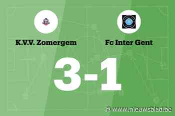 KVV Zomergem toont wederom uitstekende vorm met zege tegen FC Inter Gent