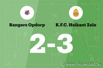 KFC Heikant Zele wint uit van Rangers Opdorp