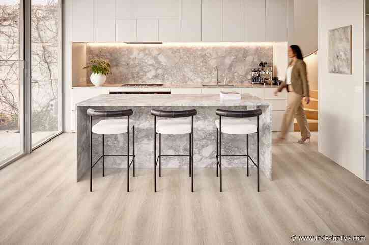 This luxury vinyl plank flooring captures the spirit of Australia