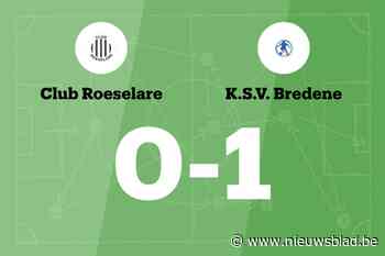 Dildick leidt SV Bredene langs Club Roeselare