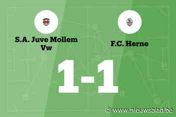 Juve Mollem en Herne eindigt op 1-1