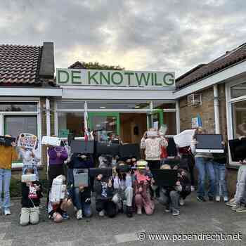 Leerlingen groep 7 van De Knotwilg komende weken druk met een E-waste race