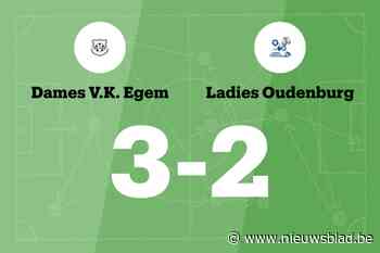 Steyaert maakt twee goals voor DVK Egem B in wedstrijd tegen Ladies Oudenburg