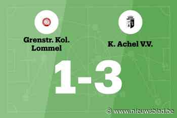 Achel VV B verslaat Lommel Kolonie en blijft winnen