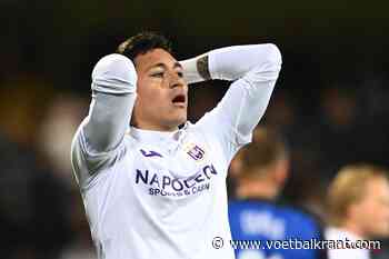 Nog een voorbeeld van hoe de Anderlecht-kern verkeerd is samengesteld: niveau sleutelspeler is onvoldoende, nergens opties te vinden