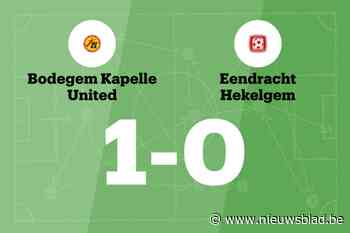 Pinon bezorgt BOKA United zege tegen Hekelgem