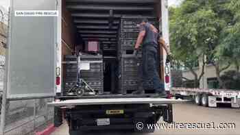 San Diego FFs injured in crash while en route to assist N.C. hurricane rescue efforts