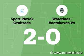 Gruitrode B boekt zege tegen WAVO na goede eerste helft