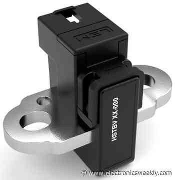 ASIL B EV battery current sensor spans ±1,500A