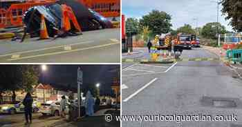 Hundreds in Croydon evacuated in middle-of-night due to gas leak caused by crash