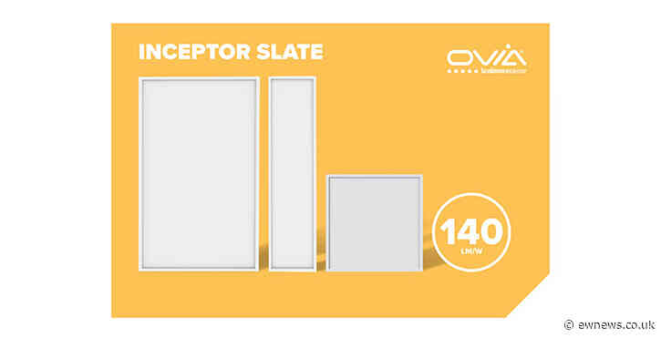 140 lm/W LED panels now available from Ovia