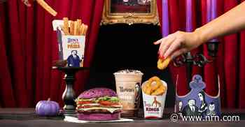 Burger King taps Addams Family for purple-bun Halloween Whopper