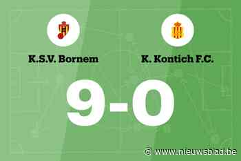 Vijf opeenvolgende overwinningen voor Bornem na 9-0 overwinning tegen Kontich B
