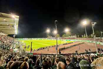 Ein bisschen Glanz im Preußenstadion – nur keine Gloria