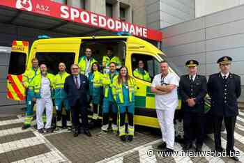 Fusieziekenhuis AZORG neemt nieuw voertuig in gebruik: “Met PIT-ambulance kunnen patiënten sneller gepaste zorg krijgen”