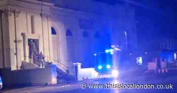 Police investigating suspected arson fire at derelict Kent building