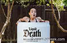 Ever wanted to sit in a large can of Liquid Death? Now you can