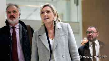 EU-Gelder veruntreut?: Le Pen: "Gehe diesen Prozess mit großer Gelassenheit an"