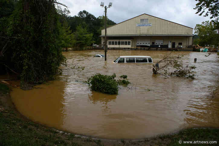 Hurricane Helene Destroys Asheville River Arts District