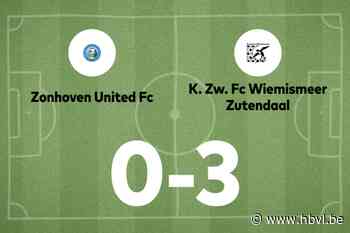 Vanalken maakt twee goals voor Wiemismeer in wedstrijd tegen Zonhoven Utd. B