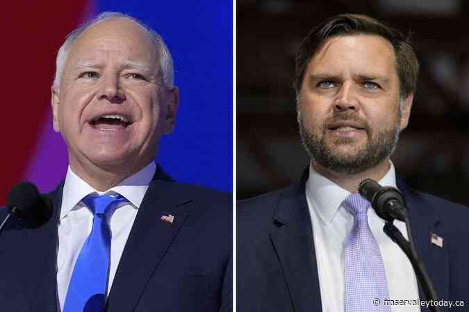 A ‘weird’ debate: vice-presidential hopefuls to face off ahead of razor-thin election