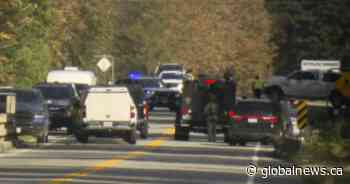 Huge police presence as incident closes Highway 7 east of Agassiz