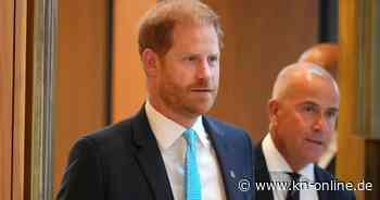 Prinz Harry ist für Wohltätigkeitsveranstaltung in Großbritannien