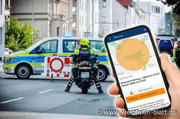 Bombenentschärfung in Paderborn: Warum blieben manche Warn-Apps stumm?
