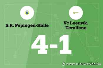 Pepingen-Halle verslaat Leeuwkens Teralfene
