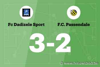 FC Dadizele Sport B wint van FC Passendale