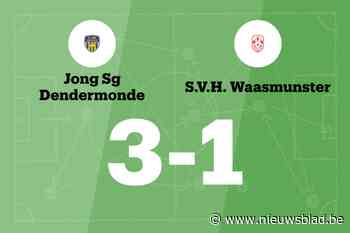 Jong SG Dendermonde wint thuis van SVH Waasmunster