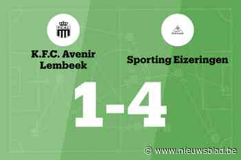 Eizeringen wint ook van Avenir Lembeek B