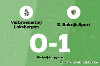 Match tussen Loksbergen en Bokrijk stopgezet