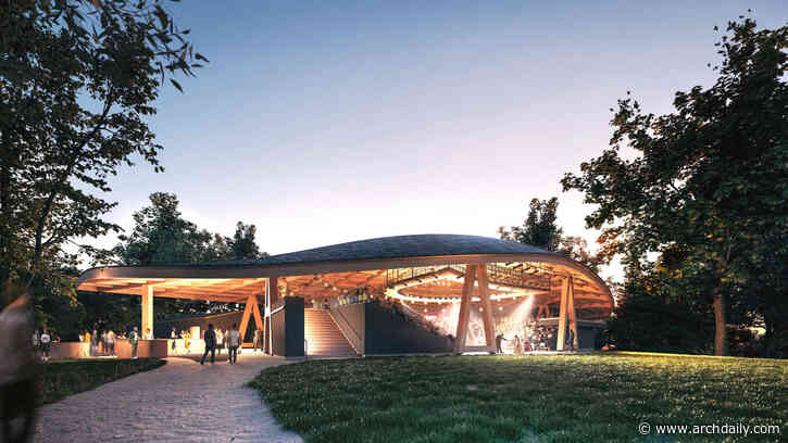 Studio Gang Breaks Ground on Hudson Valley Shakespeare Theater in Garrison, New York